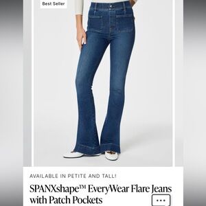 SPANXshape™ EveryWear Flare Jeans with Patch Pockets